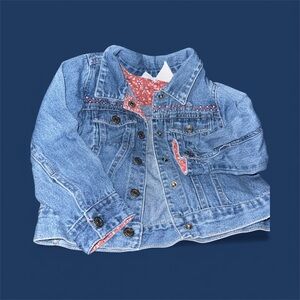 Cherokee Blue Denim girls Kids Jacket 2T